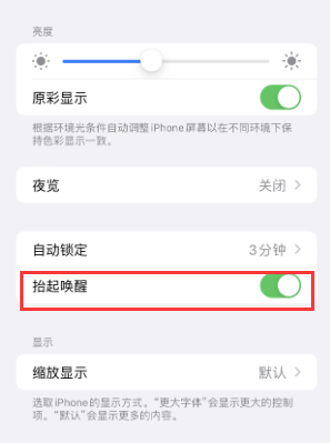 贞丰苹果授权维修站分享iPhone轻点无法唤醒怎么办