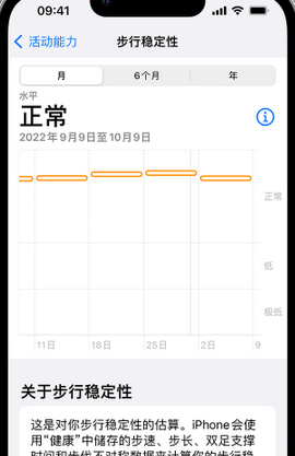 贞丰iPhone手机维修如何在iPhone开启'步行稳定性通知'