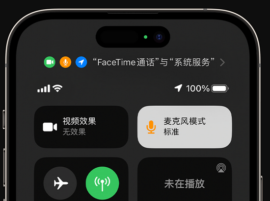 贞丰苹果授权维修网点分享iPhone在通话时让你的声音更清晰 