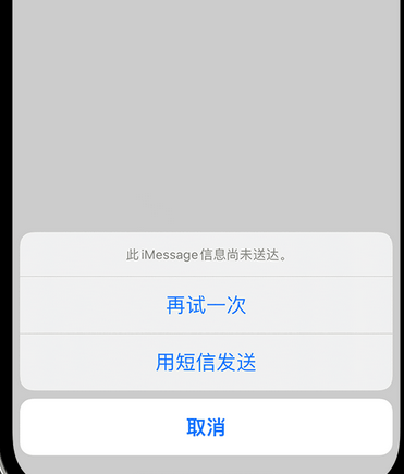 贞丰apple维修iPhone上无法正常发送iMessage信息