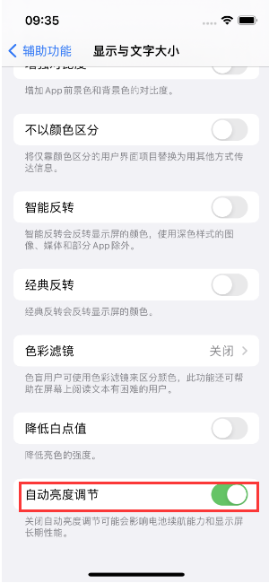 贞丰苹果15维修店分享iPhone 15 Pro系列屏幕亮度 