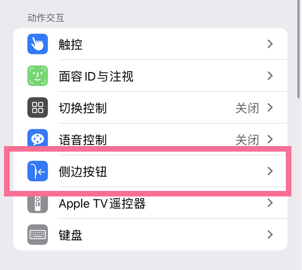 贞丰苹果14维修店分享iPhone14 Plus侧键双击下载功能关闭方法 