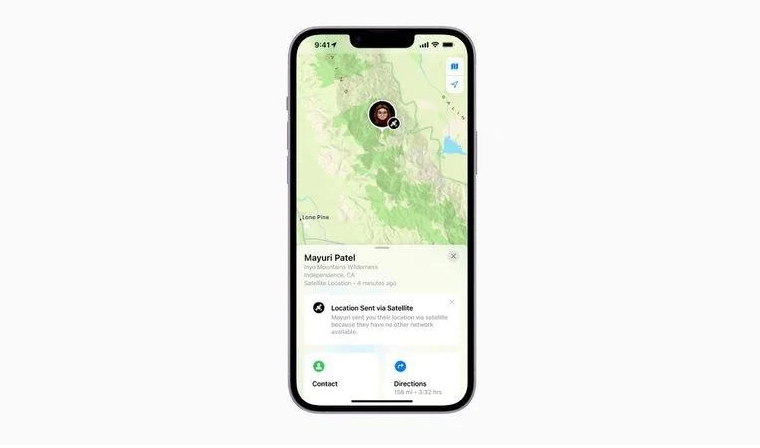 贞丰苹果14维修分享iPhone14系列中 FindMy功能通过卫星分享位置方法教程 