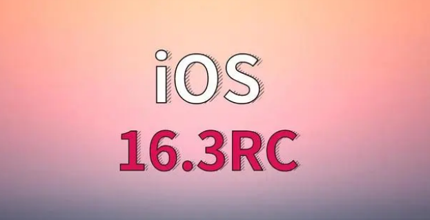 贞丰苹果手机维修分享iOS 16.3 RC版升级_iOS 16.3 RC版一键刷机教程 